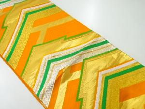 アンティーク 抽象模様織出し袋帯(材料)